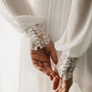 Bridal robe and slip / wedding